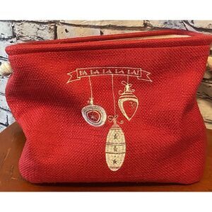 New Christmas Storage Tote Pine Cones‎ Holiday  13x13x13 Inchs